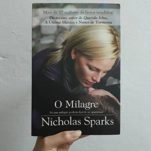 Desapego livro Milagre - Nicholas Sparks