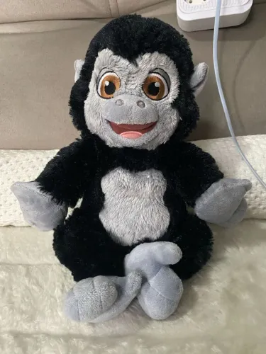Pelúcia Macaca - Gorila - 30cm