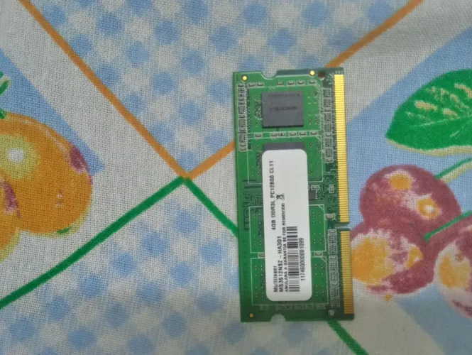 Memória RAM Multilaser 4GB DDR3L PC12800 CL11
