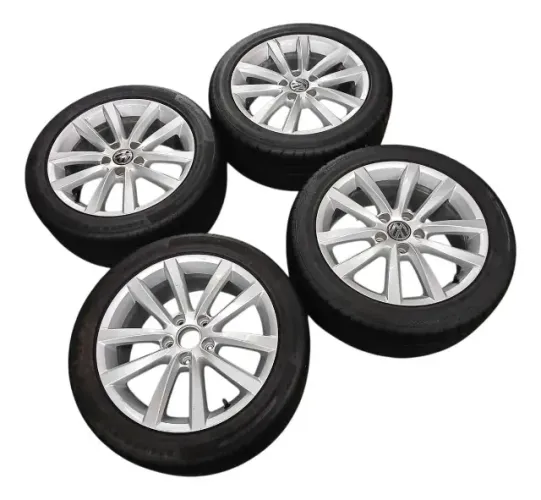 Jogo De Roda C/ Pneu 235/45/17 Volkswagen Passat 2.0 2011