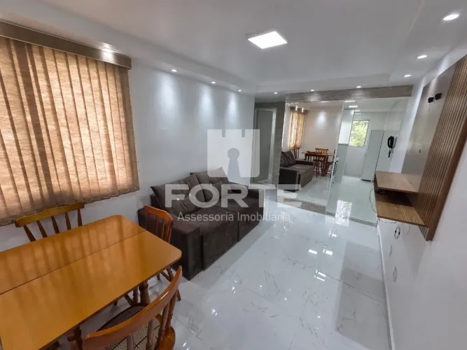 Apartamento para locação em Mogi das Cruzes-SP, Jardim Marica - 2 quartos, 1 sala, 1 banhe