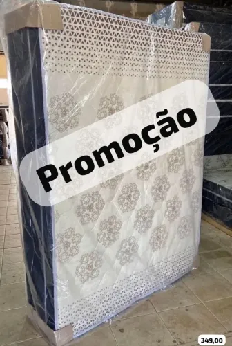 Cama box casal novo