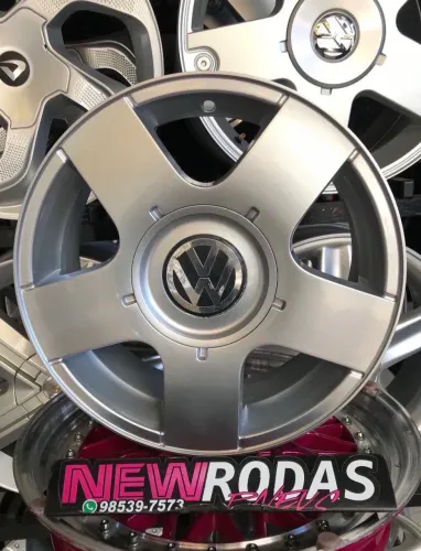 Rodas Aro 15 originais do Golf semi-novas