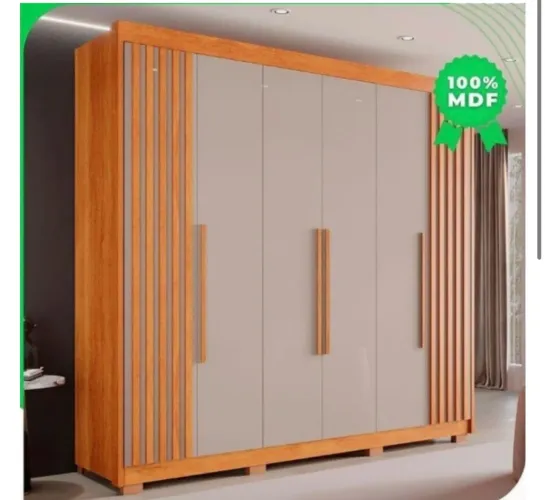 Guarda-Roupa Moderno em MDF - Elegância para Seu Quarto!