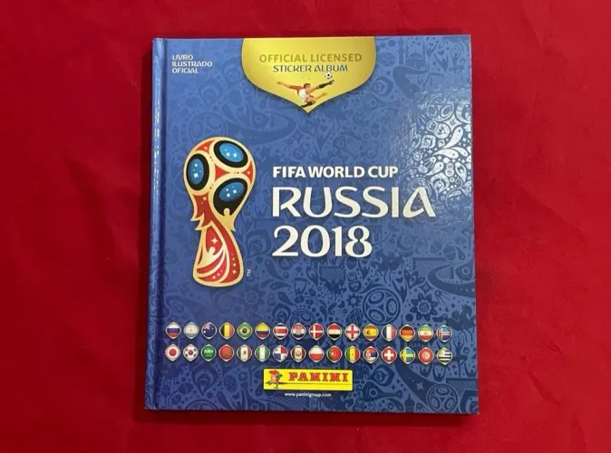Álbum de Figurinhas Copa do Mundo Rússia 2018 - Incompleto