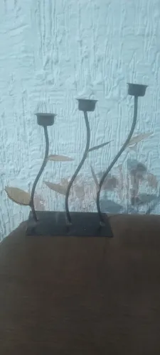 Castiçal de 3 velas 