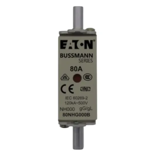 Fusível Eaton Bussmann 80A NH000