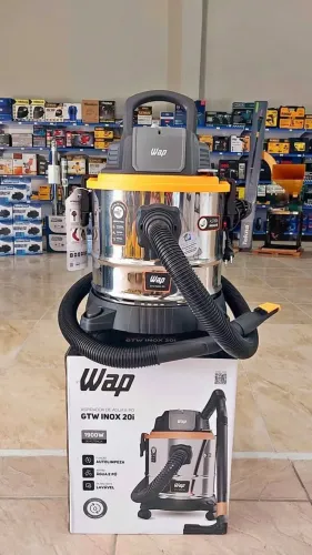 Aspirador de pó água soprador 3 e 1 20L 1900w Inox - Wap(Novo)