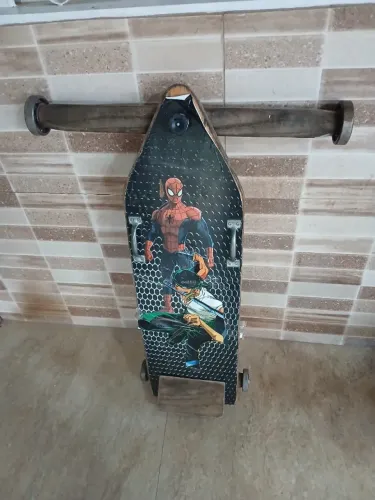 Carrinho De Rolimã 4 Rodas Homem Aranha - Primanto