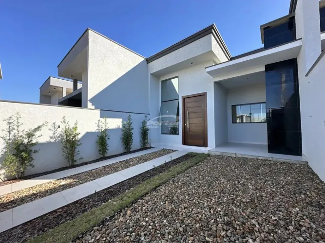 Casa nova disponível para locação no bairro Itajuba, em Barra Velha/SC. (Cód. 21592)