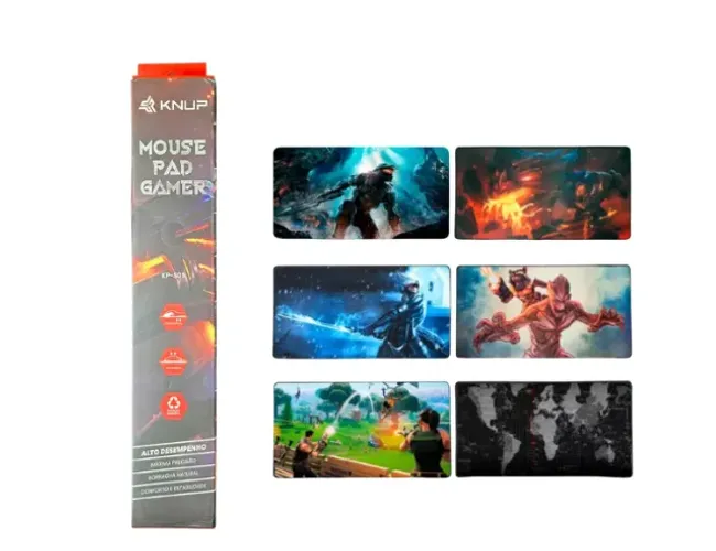 Mouse Pad Gamer Grande Knup 80x30cm Kp-