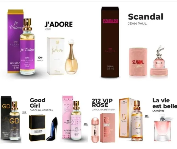 Perfumes Amakha na Promoção 