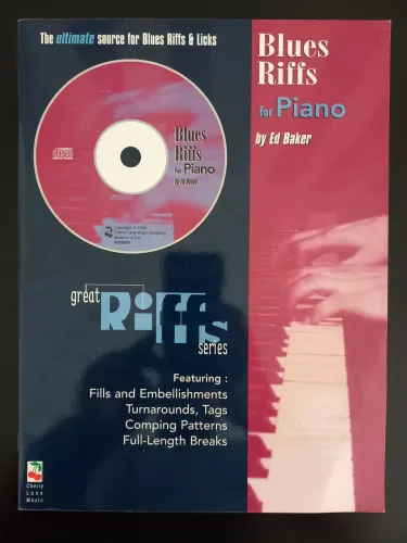 Blues Riffs for Piano - Ed Baker - Método de Piano
