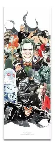 Pôster: Vilões Dc Batman - Omelete Box