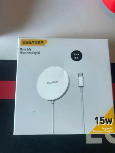 Carregador Essager 15W Qi Magnético