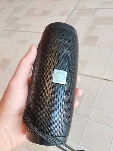 Caixinha de som + microfone ?