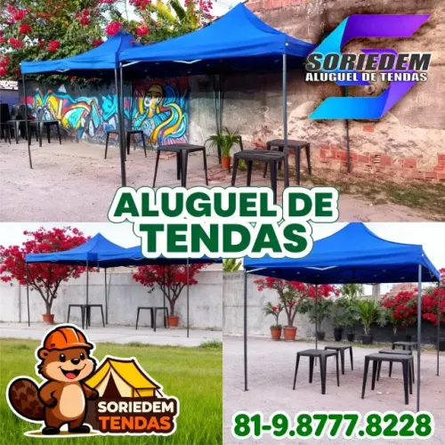Aluguel de tendas 3x3