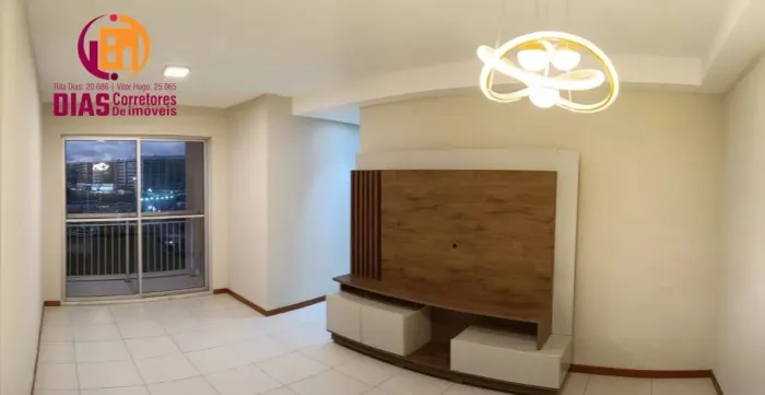 Apartamento 3/4 em condomínio em Itapuã