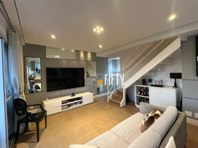 Apartamento Duplex à venda, 85 m² por R$ 1.490.000,00 - Campo Belo - São Paulo/SP
