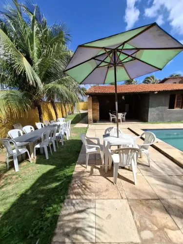 Alugo casa na praia de Morro Branco