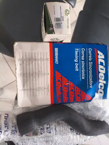 Correia dentada tensor e mangueira superior kit completo Onix prisma Agile