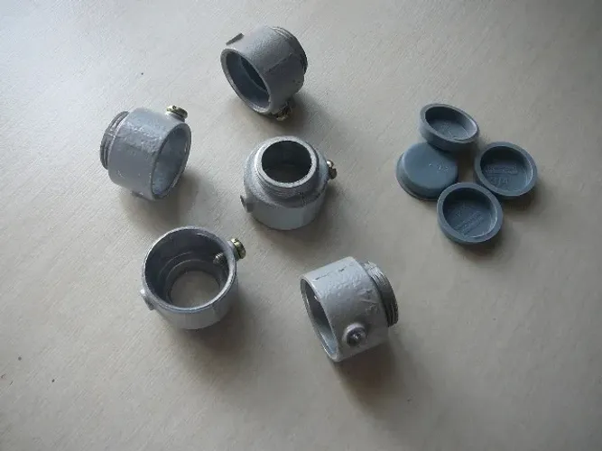 75 conectores para condulete 3/4 - Alumínio - Wetzel