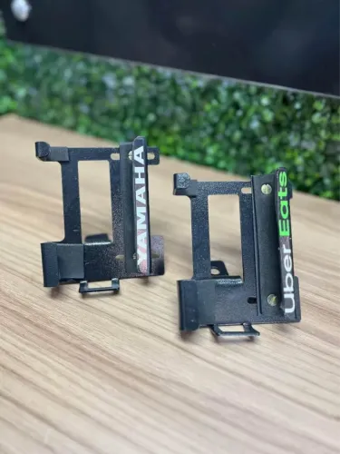 Suporte de Celular para Moto - Feito de material de Ferro 