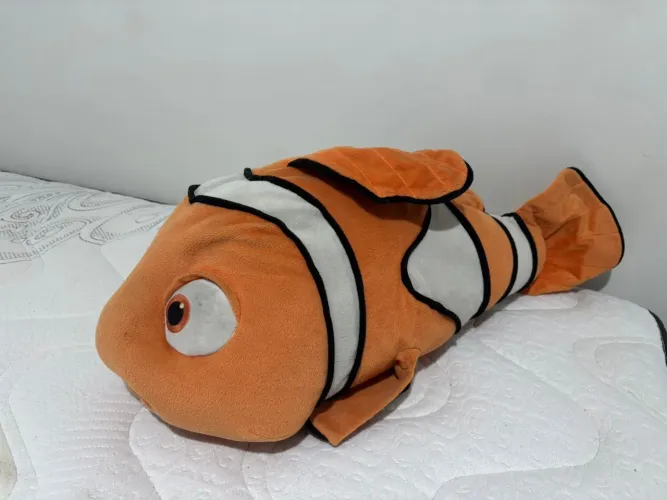 Pelúcia Nemo Peixe Palhaço 60cm