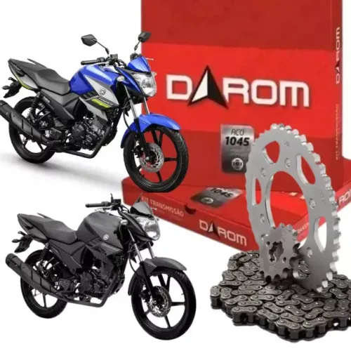 Kit Relação Transmissão Fazer 150 2013 até 2022