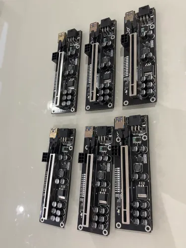 Kit 6 placas Riser V011 Pro Pci-e