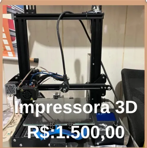 IMPRESSORA 3D Novíssima e celulares