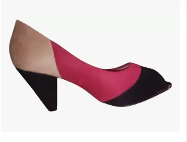 Sapato Peep Toe Caribe - Conforto - Beira Rio - Nº 35