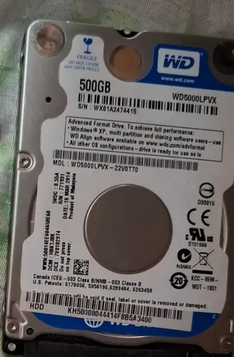 HD de diversos tipos