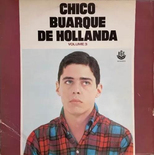 LP Chico Buarque de Hollanda - Volume 3 (1968) - Vinil