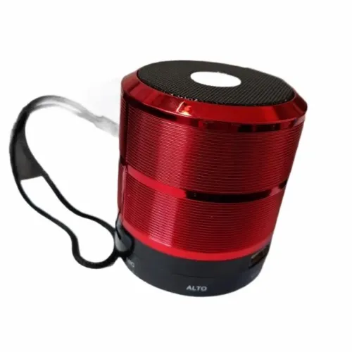Caixa de Som Portátil Bluetooth MP3 SD USB FM Recarregável