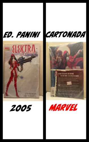 Elektra Assassina - Cartonada - Marvel - panini comics . Otimo estado.