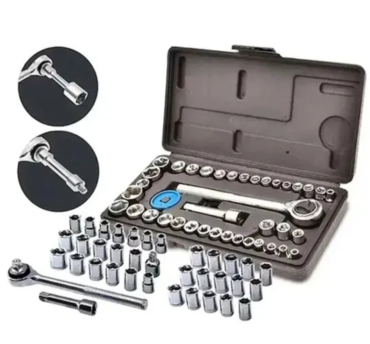 Jogo de Ferramentas com Maleta 40 pcs 