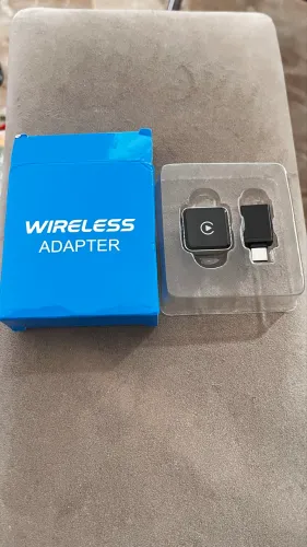 Adaptador CarPlay e Android auto sem fio