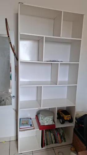 Estante MDF branca