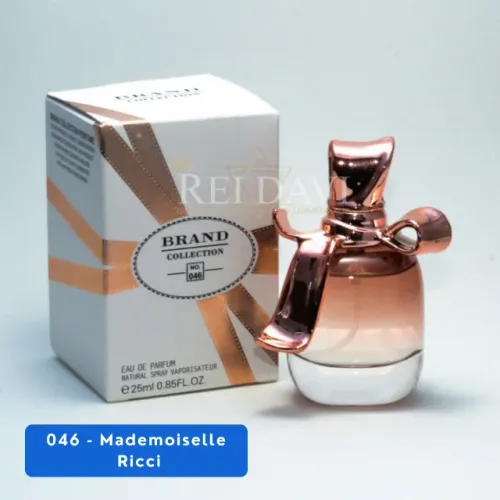 Perfume Brand Collection nº 046 - 25ml Inspiração: Mademoiselle Ricci