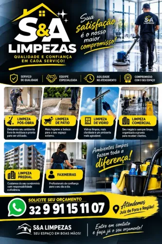 Limpezas e ajudante em Geral