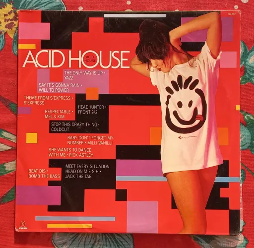 VENDO LP DISCO VINIL ACID HOUSE 1989