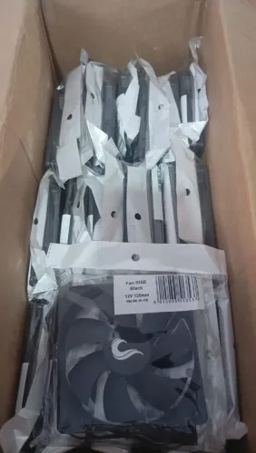 Kit Fans Black 120mm