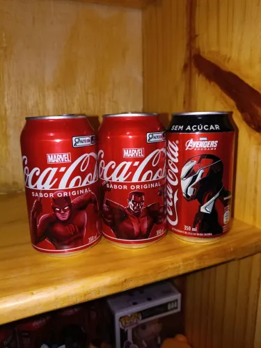 Coca cola Marvel