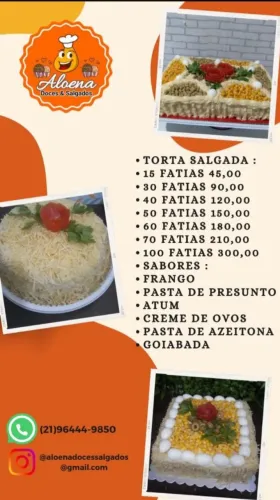 Salgados bolos e doces, os melhores da Zona Norte 