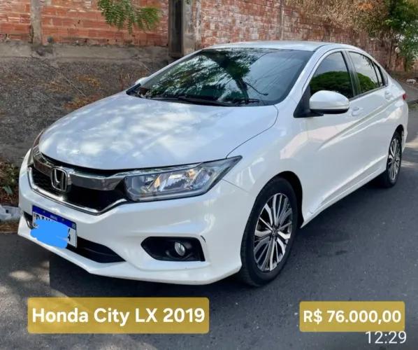Honda City Sedan LX 1.5 Flex 16V 4P Aut. 2019