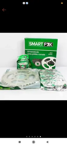 Kit relação transmissão moto Titan fan 150 anos 2004 a 2015
