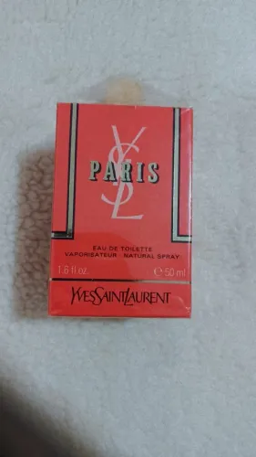 Perfume Yves Saint Laurent Paris Eau de Toilette 50 ml ? Vintage com Caixa Original