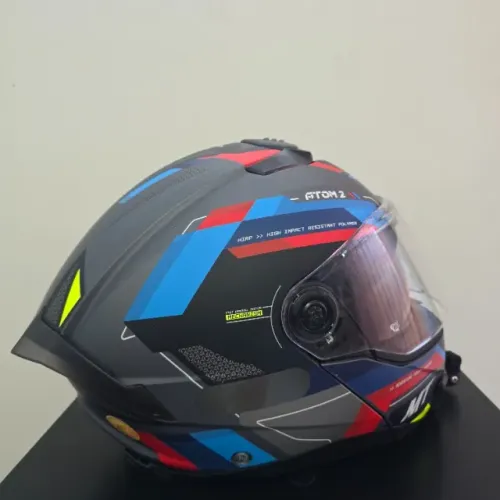 Capacete MT Atom 2 SV Escamoteável - Excelente Estado