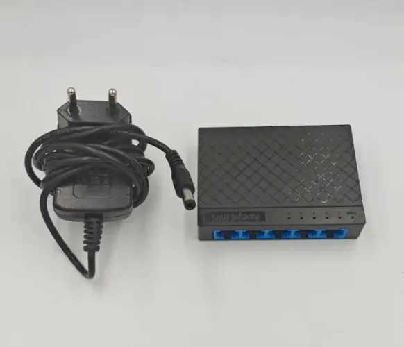 Switch Keeplink - 5 Portas Gigabit